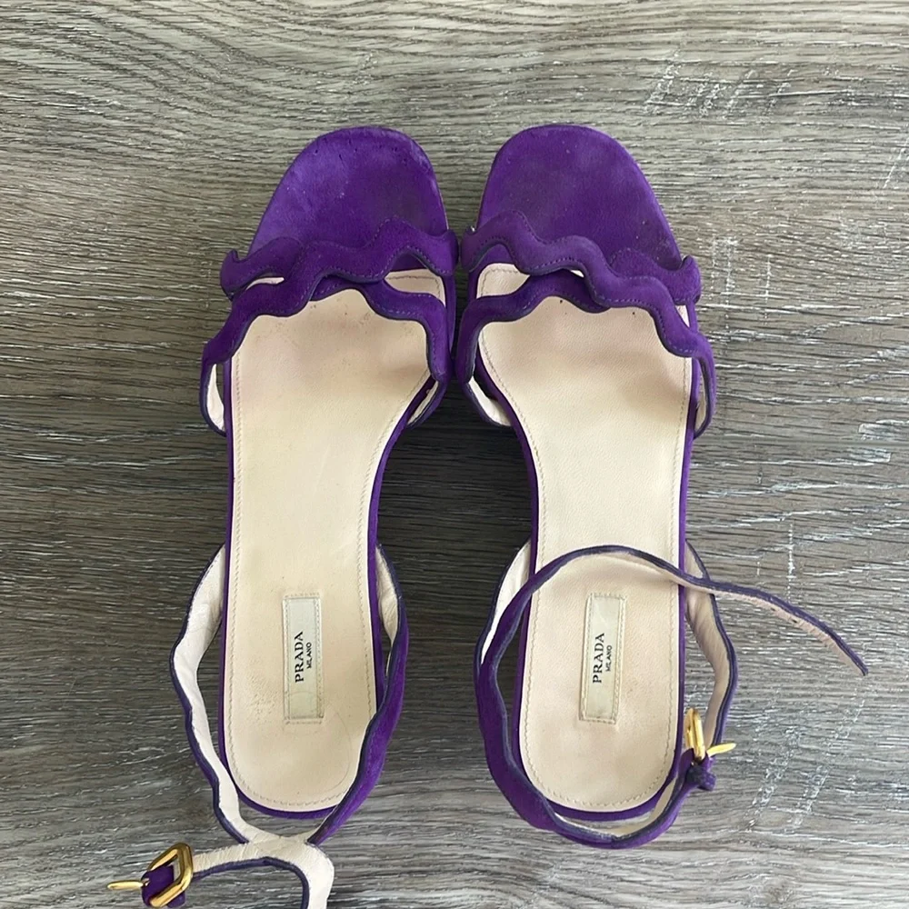 Prada shoes EUC size 37 - Picture 1 of 4